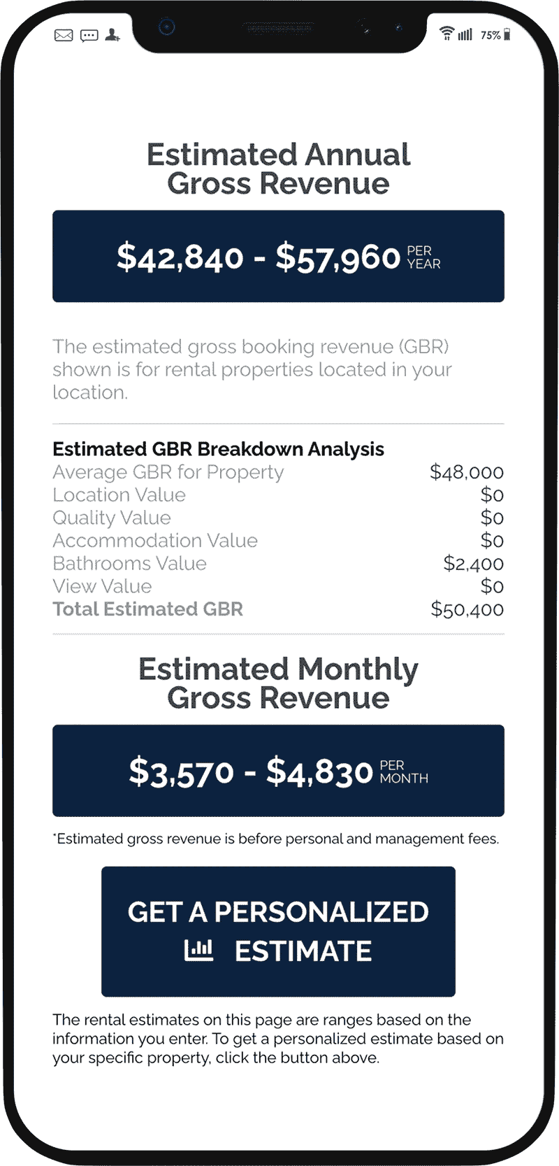Estimate Income